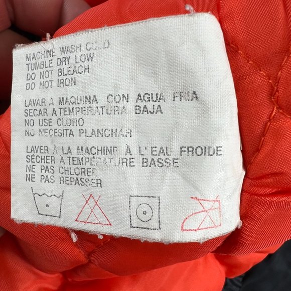 VTG Pro Player Philadelphia Flyer Jacket Adult Extra Large Black Full Zip Puffer - Picture 8 of 16